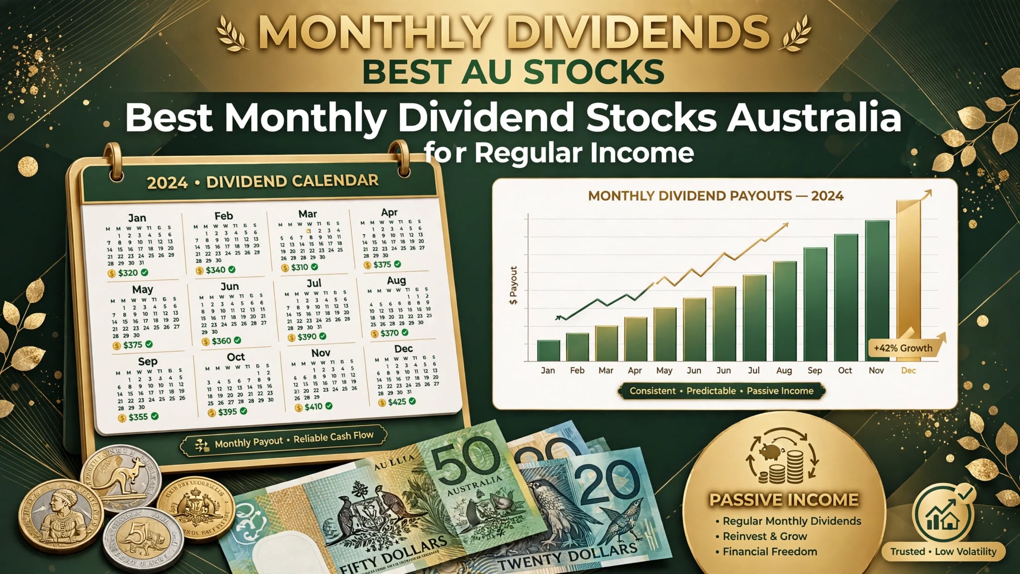 Best Monthly Dividend Stocks Australia for Regular Income